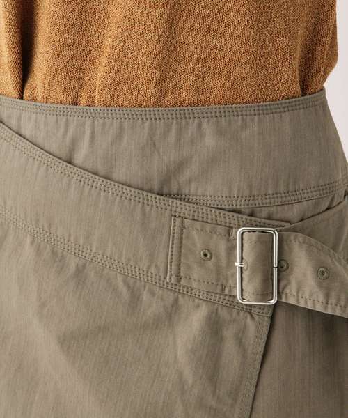 A part by（アパートバイ）の「Cサスツキラップマキシスカート 828879（スカート・レディース・ブラック/ベージュ/カーキ・MEDIUM/LARGE）」の14枚目の写真