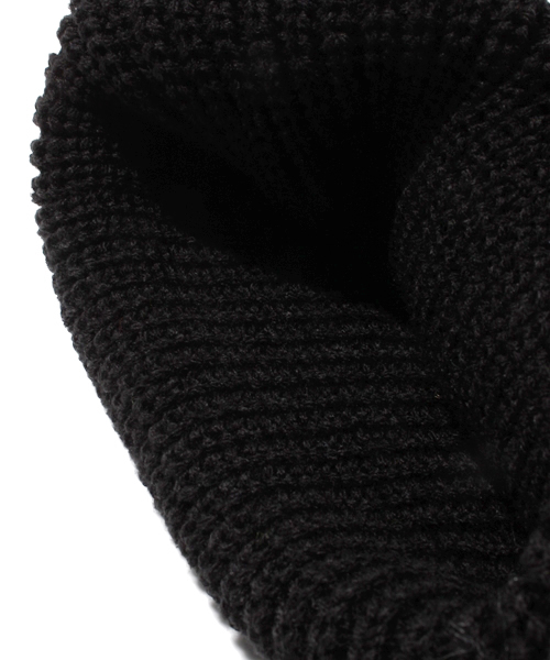 WEGO（ウィゴー）の「WEGO/太リブニットキャップ（ニットキャップ/ビーニー・メンズ・ブラック/ブルー/ワイン・FREE）」の6枚目の写真