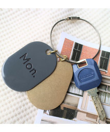 tone（トーン）の「【KuKuLu TOKYO】Ｗeekly KeyRing（キーホルダー）」