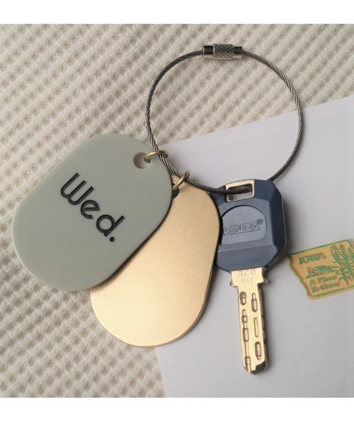 tone(トーン)の「【KuKuLu TOKYO】Weekly KeyRing(キーホルダー・レディース・その他1/その他2/その他3/その他5/その他6/その他7/その他4・FREE)」の1枚目の写真