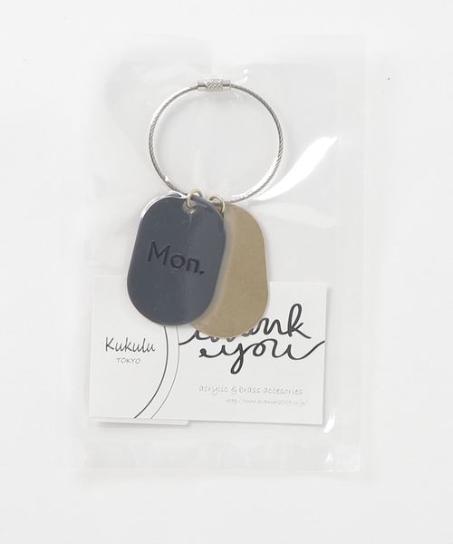 tone(トーン)の「【KuKuLu TOKYO】Weekly KeyRing(キーホルダー・レディース・その他1/その他2/その他3/その他5/その他6/その他7/その他4・FREE)」の12枚目の写真