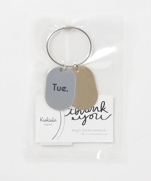 tone(トーン)の「【KuKuLu TOKYO】Weekly KeyRing(キーホルダー・レディース・その他1/その他2/その他3/その他5/その他6/その他7/その他4・FREE)」の14枚目の写真