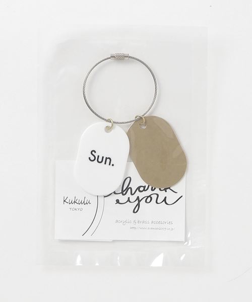 tone(トーン)の「【KuKuLu TOKYO】Weekly KeyRing(キーホルダー・レディース・その他1/その他2/その他3/その他5/その他6/その他7/その他4・FREE)」の17枚目の写真