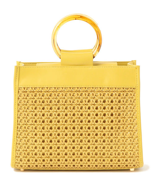 Ray BEAMS（レイビームス）の「Ray BEAMS / メッシュ アクリル ハンドルバッグ（ショルダーバッグ・レディース・ホワイト/クリーム・ONE SIZE）」の15枚目の写真