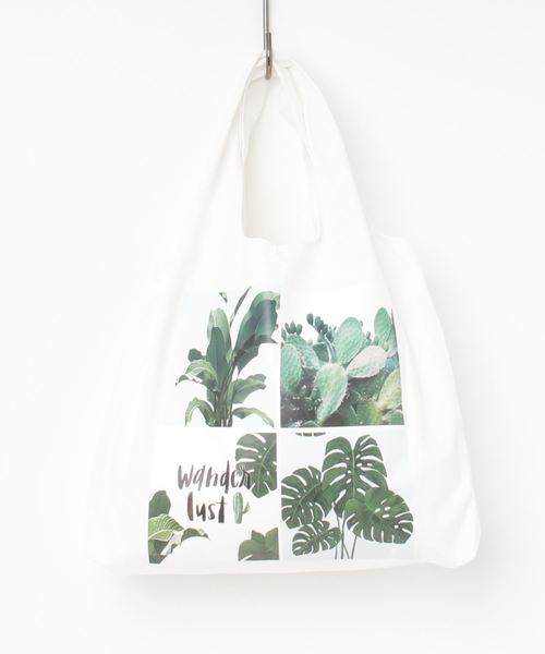 dictionary（ディクショナリー）の「【dictionary / ディクショナリー】 フォト プリント エコ トートバッグ（トートバッグ・レディース・ホワイト/ホワイト系その他・FREE）」の2枚目の写真