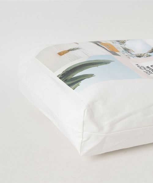 dictionary（ディクショナリー）の「【dictionary / ディクショナリー】 フォト プリント エコ トートバッグ（トートバッグ・レディース・ホワイト/ホワイト系その他・FREE）」の5枚目の写真