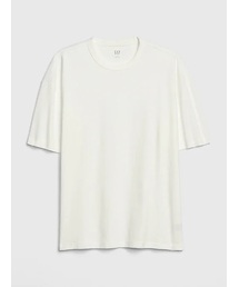 GAP | 厚手ボクシークルーネックTシャツ（ボックスシルエット）(Tシャツ/カットソー)