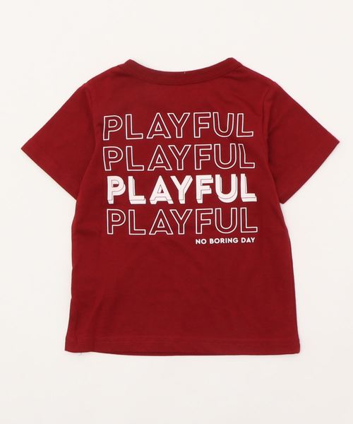 GLOBAL WORK(グローバルワーク)の「【キッズ】グラフィックプリントTシャツ半袖/842210(Tシャツ/カットソー・キッズ・ワインレッド/ホワイト/ネイビー/ブラウン・XX-LARGE/MEDIUM/LARGE/X-LARGE/SMALL)」の6枚目の写真