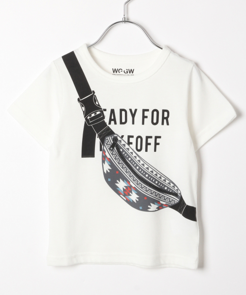 GLOBAL WORK(グローバルワーク)の「【キッズ】グラフィックプリントTシャツ半袖/842210(Tシャツ/カットソー・キッズ・ワインレッド/ホワイト/ネイビー/ブラウン・XX-LARGE/MEDIUM/LARGE/X-LARGE/SMALL)」の2枚目の写真