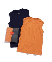 HANES(wCY)́yHanes for BIOTOPzSleeveless T-Shirts(TVc/Jbg\[)