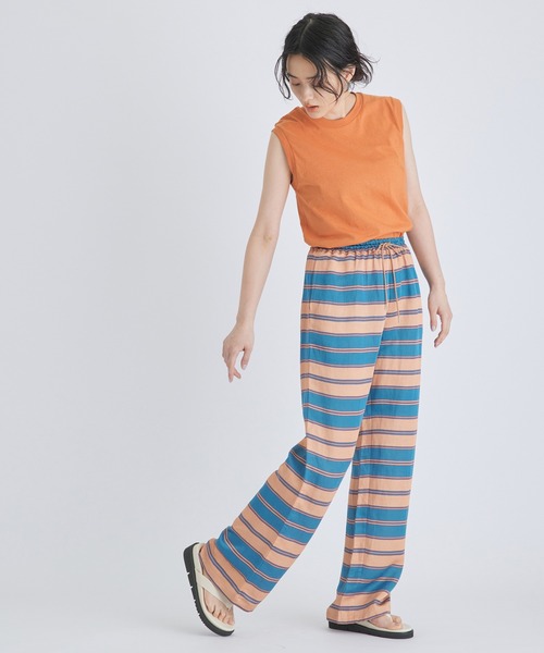 HANES(ヘインズ)の「【Hanes for BIOTOP】Sleeveless T-Shirts(Tシャツ/カットソー・レディース・ブラック/ベージュ/ネイビー・0)」の10枚目の写真