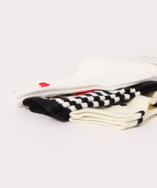 GLOBAL WORK（グローバルワーク）の「【キッズ】ガールズクルーソックス【3足セット】/840520（ソックス/靴下・キッズ・その他1/その他2・SMALL/MEDIUM/LARGE）」の4枚目の写真