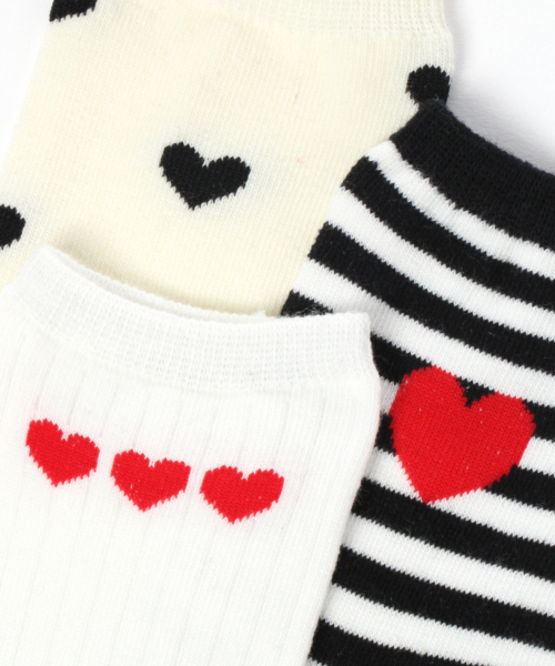 GLOBAL WORK（グローバルワーク）の「【キッズ】ガールズクルーソックス【3足セット】/840520（ソックス/靴下・キッズ・その他1/その他2・SMALL/MEDIUM/LARGE）」の10枚目の写真