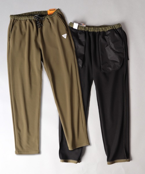 OUTDOOR PRODUCTS APPAREL（アウトドアプロダクツアパレル）の「OUTDOOR ニット 裏フリース ボンディング 暖か リラックス イージー トラックパンツ（その他パンツ・メンズ・ブラック/ネイビー/グレー/オリーブ/ベージュ/チャコールグレー/杢グレー・LL/M/L）」の7枚目の写真