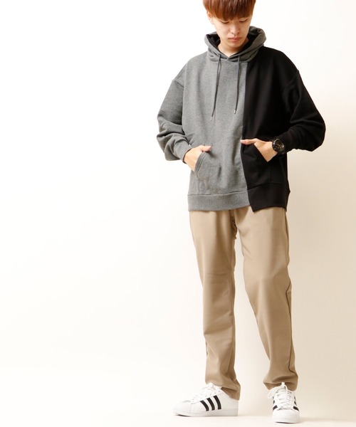 OUTDOOR PRODUCTS APPAREL（アウトドアプロダクツアパレル）の「OUTDOOR ニット 裏フリース ボンディング 暖か リラックス イージー トラックパンツ（その他パンツ・メンズ・ブラック/ネイビー/グレー/オリーブ/ベージュ/チャコールグレー/杢グレー・LL/M/L）」の15枚目の写真