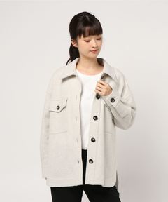 2way shaggy midi coat【Amiur × minami】 / 2wayシャギーミディ