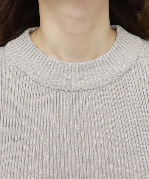 PairPair（ペアペア）の「袖ボリュームラメニット（ニット/セーター・レディース・ライトグリーン/ピンク系その他/ライトベージュ・FREE）」の11枚目の写真