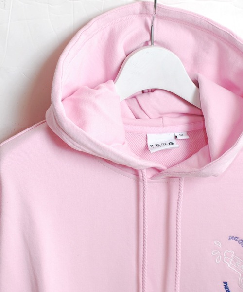 R.R.G.S(アールアールジーエス)の「HOODIE PARKA(スウェット・メンズ・ブラック/サックスブルー/ピンク・MEDIUM/LARGE)」の5枚目の写真