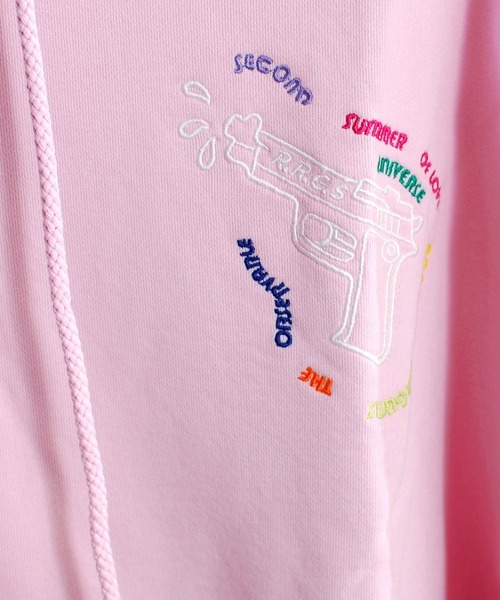 R.R.G.S(アールアールジーエス)の「HOODIE PARKA(スウェット・メンズ・ブラック/サックスブルー/ピンク・MEDIUM/LARGE)」の7枚目の写真