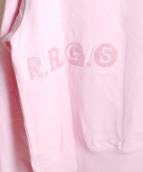 R.R.G.S(アールアールジーエス)の「HOODIE PARKA(スウェット・メンズ・ブラック/サックスブルー/ピンク・MEDIUM/LARGE)」の10枚目の写真