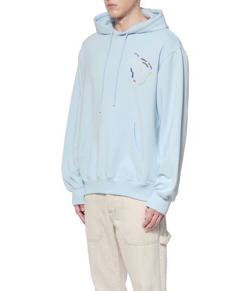 R.R.G.S(アールアールジーエス)の「HOODIE PARKA(スウェット・メンズ・ブラック/サックスブルー/ピンク・MEDIUM/LARGE)」の11枚目の写真