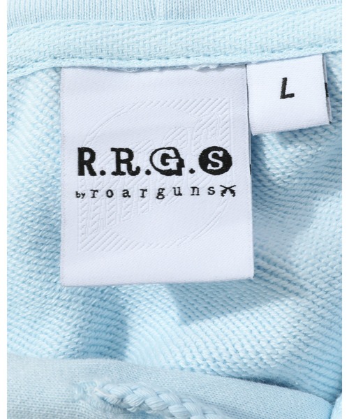 R.R.G.S(アールアールジーエス)の「HOODIE PARKA(スウェット・メンズ・ブラック/サックスブルー/ピンク・MEDIUM/LARGE)」の15枚目の写真