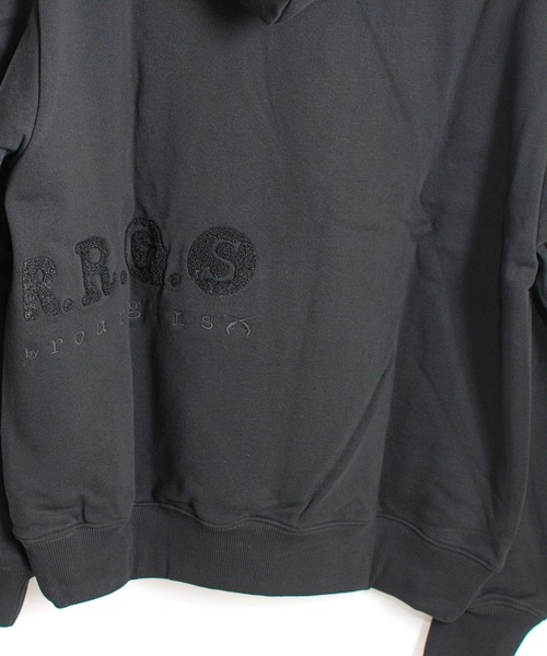 R.R.G.S(アールアールジーエス)の「HOODIE PARKA(スウェット・メンズ・ブラック/サックスブルー/ピンク・MEDIUM/LARGE)」の21枚目の写真