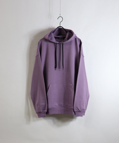 Confirm(コンファーム)の「Confirm / コンファーム ビッグシルエットフーディー プルオーバーパーカー(パーカー・メンズ・ホワイト/ブラック/ベージュ/パープル/サックスブルー・M/L)」の5枚目の写真