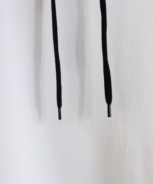 Confirm(コンファーム)の「Confirm / コンファーム ビッグシルエットフーディー プルオーバーパーカー(パーカー・メンズ・ホワイト/ブラック/ベージュ/パープル/サックスブルー・M/L)」の7枚目の写真