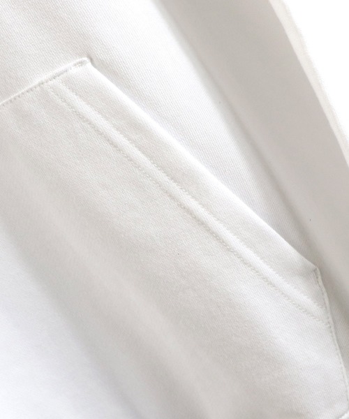 Confirm(コンファーム)の「Confirm / コンファーム ビッグシルエットフーディー プルオーバーパーカー(パーカー・メンズ・ホワイト/ブラック/ベージュ/パープル/サックスブルー・M/L)」の8枚目の写真