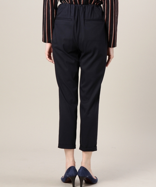 BEAUTY&YOUTH UNITED ARROWS（ビューティーアンドユースユナイテッドアローズ）の「BYMC テンセルナイロンウエストギャザー9分丈パンツ ◆（その他パンツ・レディース・ブラック/ネイビー/グレー・MEDIUM/SMALL）」の6枚目の写真