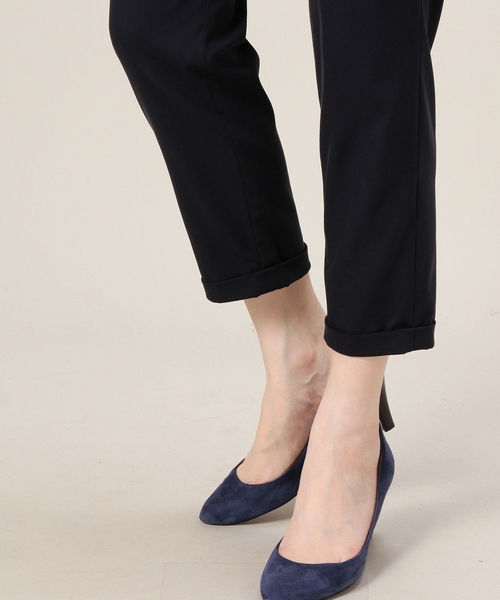 BEAUTY&YOUTH UNITED ARROWS（ビューティーアンドユースユナイテッドアローズ）の「BYMC テンセルナイロンウエストギャザー9分丈パンツ ◆（その他パンツ・レディース・ブラック/ネイビー/グレー・MEDIUM/SMALL）」の11枚目の写真