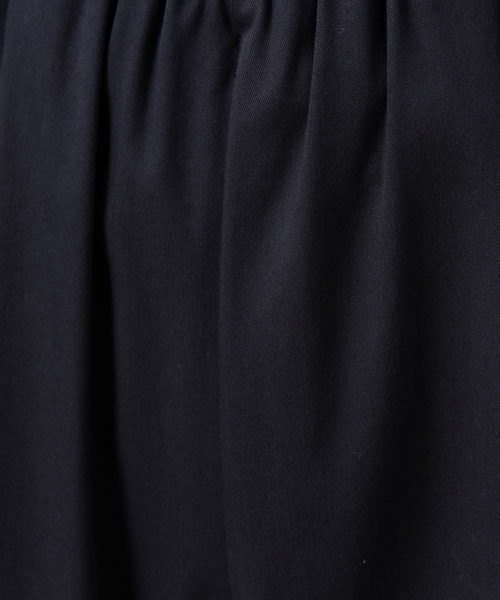 BEAUTY&YOUTH UNITED ARROWS（ビューティーアンドユースユナイテッドアローズ）の「BYMC テンセルナイロンウエストギャザー9分丈パンツ ◆（その他パンツ・レディース・ブラック/ネイビー/グレー・MEDIUM/SMALL）」の12枚目の写真