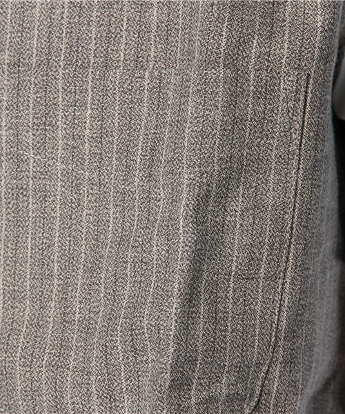 HARE（ハレ）の「フロントキリカエシャツ【HARE】（シャツ/ブラウス・メンズ・グレー/ネイビー/オフホワイト/ブルー系その他/ホワイト/グレー系その他・MEDIUM/SMALL/LARGE）」の17枚目の写真