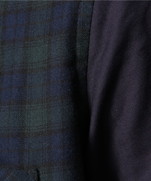 HARE（ハレ）の「フロントキリカエシャツ【HARE】（シャツ/ブラウス・メンズ・グレー/ネイビー/オフホワイト/ブルー系その他/ホワイト/グレー系その他・MEDIUM/SMALL/LARGE）」の12枚目の写真