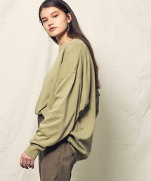 MAISON SPECIAL | 【WEB限定】《ユニセックスアイテム》エアリーソフトプライムオーバースウェット 【MAISON SPECIAL/メゾンスペシャル】(スウェット)