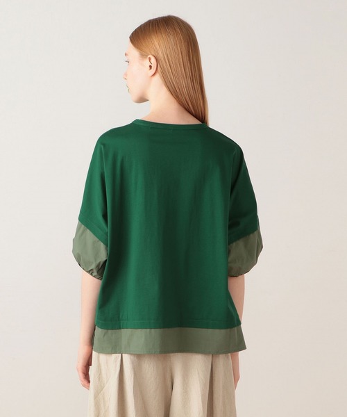 FRAPBOIS(フラボア)の「クラムカット カットソー(Tシャツ/カットソー・レディース・イエロー/グリーン系その他/ブルー系その他・1)」の5枚目の写真