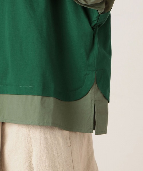 FRAPBOIS(フラボア)の「クラムカット カットソー(Tシャツ/カットソー・レディース・イエロー/グリーン系その他/ブルー系その他・1)」の8枚目の写真