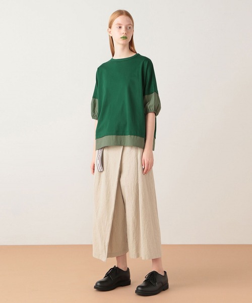 FRAPBOIS(フラボア)の「クラムカット カットソー(Tシャツ/カットソー・レディース・イエロー/グリーン系その他/ブルー系その他・1)」の9枚目の写真