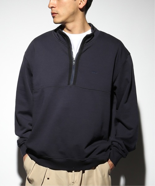 Adsum（アドサム）の「【Adsum / アドサム】 3/4 ZIP（スウェット 