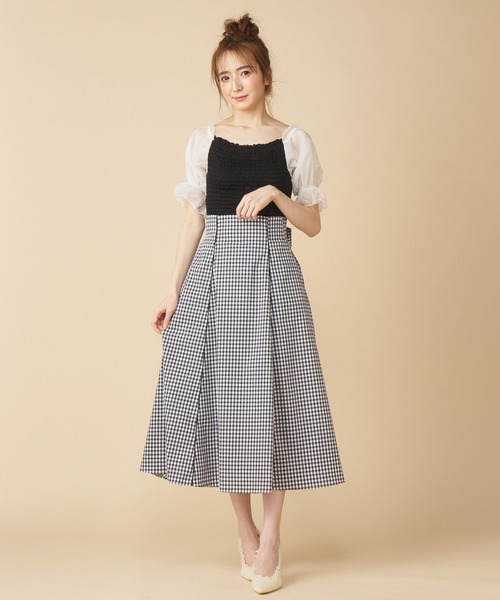 MIIA（ミーア）の「【新色登場】マシュマロトップス（シャツ/ブラウス・レディース・オフホワイト/ピンク/ブラック/ベージュ・FREE）」の10枚目の写真