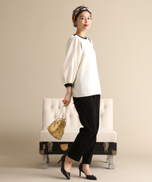 Tiara | バイカラーブラウス(シャツ/ブラウス)