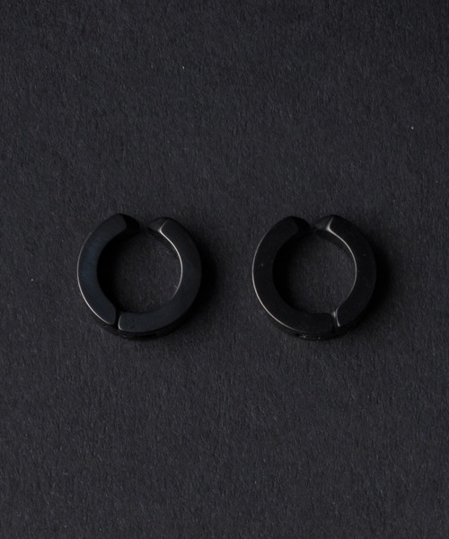 ADRER（アドラー）の「Stainless Ear Cuff / ステンレスイヤーカフ / ピアス（両耳用）（ピアス（両耳用）・メンズ・シルバー/ゴールド/ブラック/シルバー系その他/ゴールド系その他/ダークブラック・FREE）」の22枚目の写真