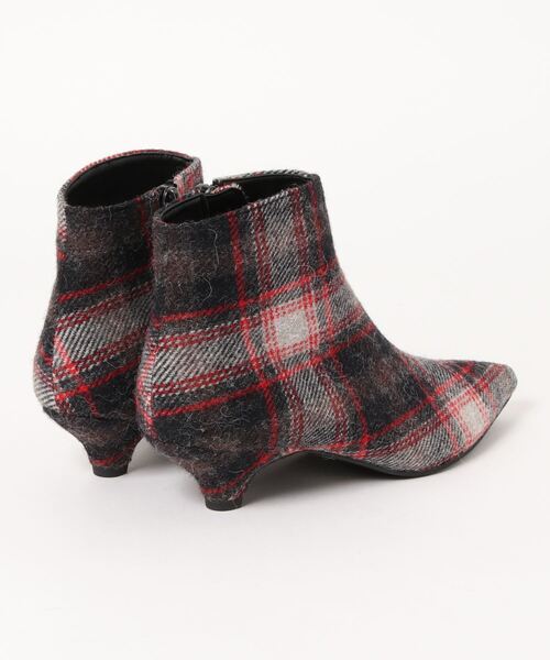Dhyana.（ディアナドット）の「チェックショートブーツ（ブーツ・レディース・チェック・22.5cm/23.5cm/24.5cm）」の14枚目の写真