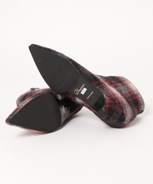 Dhyana.（ディアナドット）の「チェックショートブーツ（ブーツ・レディース・チェック・22.5cm/23.5cm/24.5cm）」の15枚目の写真