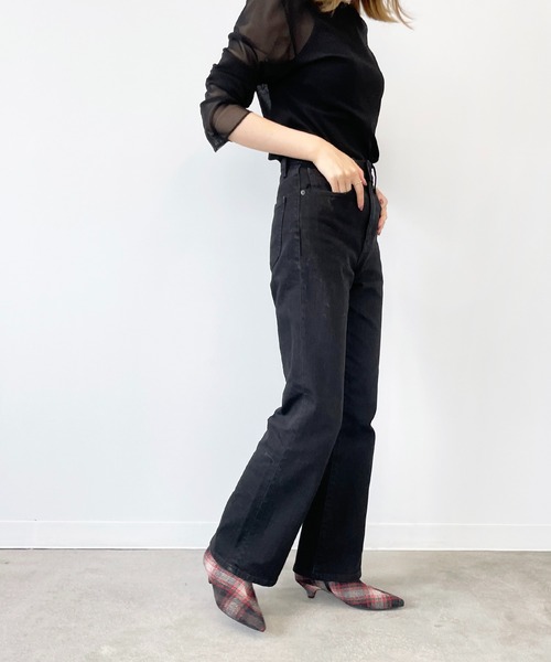 Dhyana.（ディアナドット）の「チェックショートブーツ（ブーツ・レディース・チェック・22.5cm/23.5cm/24.5cm）」の12枚目の写真