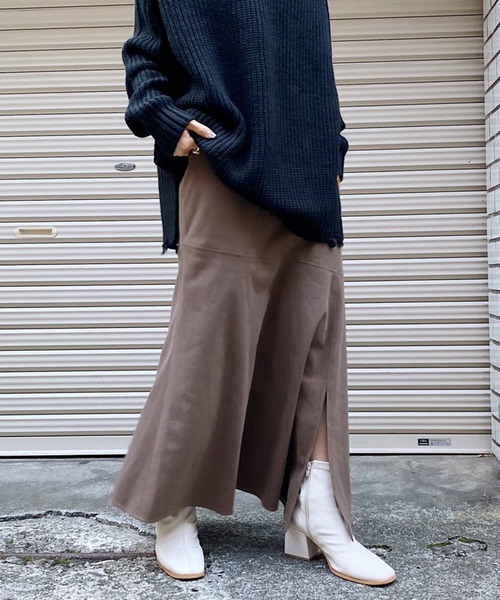 PAGEBOY(ページボーイ)の「クリアスエードマーメイドスカート(スカート・レディース・ブラック/ブラウン/グレイッシュベージュ/ブルー系その他・SMALL/MEDIUM)」の20枚目の写真