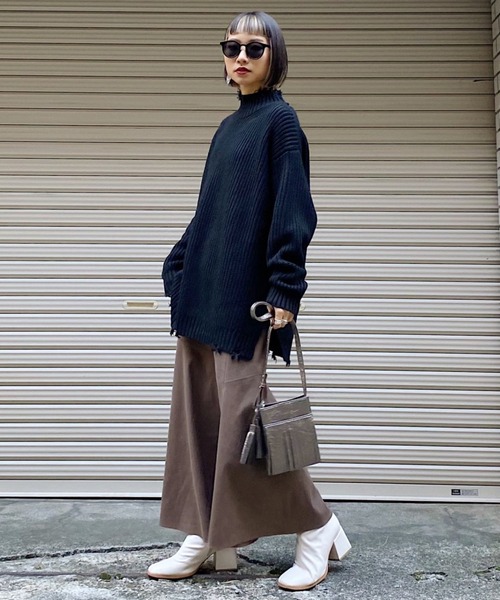 PAGEBOY(ページボーイ)の「クリアスエードマーメイドスカート(スカート・レディース・ブラック/ブラウン/グレイッシュベージュ/ブルー系その他・SMALL/MEDIUM)」の21枚目の写真