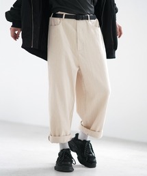 anown | ワイドテーパードデニムパンツ【ファッションインフルエンサー とっしー×anown 限定コラボ】(デニムパンツ)