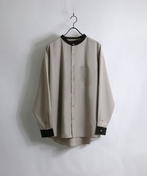 Confirm（コンファーム）の「Confirm / コンファーム TRバンドカラービッグシルエットシャツ（シャツ/ブラウス）」